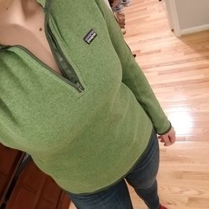 Patagonia green sweater